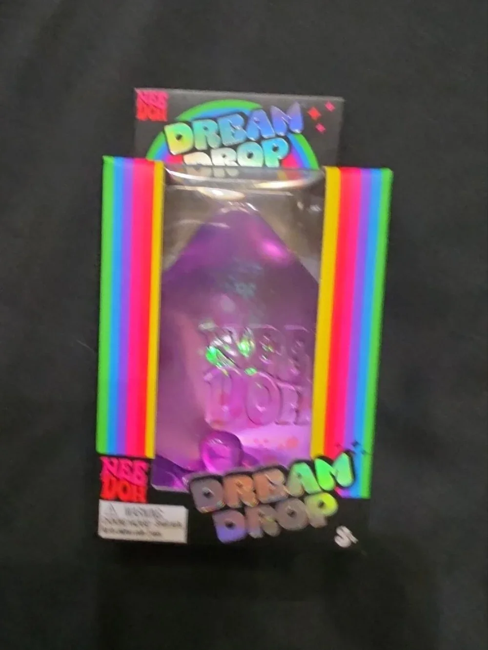 Dream Drop Purple Stress Toy